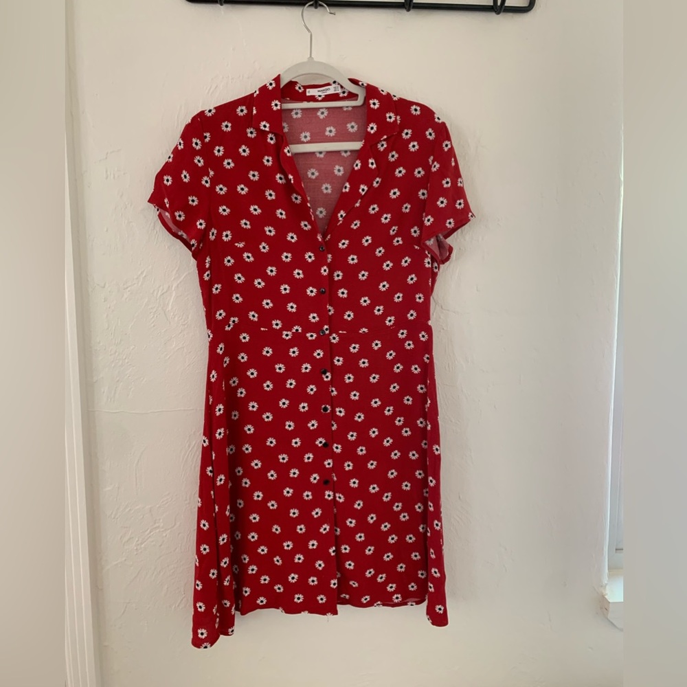 Floral summer dress.